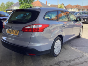 2014 Ford Focus 1.6 Tdci Econetic Edge Euro 5 (s/s) 5dr in Silver — image 4