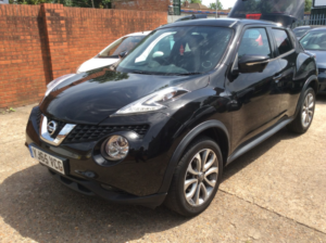 2015 Nissan Juke 1.2 Dig-T Tekna in Black — image 1