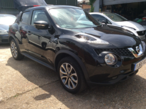 2015 Nissan Juke 1.2 Dig-T Tekna in Black — image 2