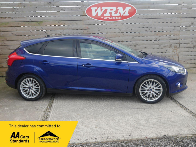 2015 Ford Focus 1.0t Ecoboost Titanium Hatchback 5dr Petrol Manual Euro 6 (s/s) (125 Ps) in Blue — image 1