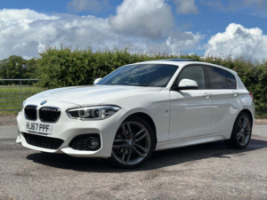 2017 BMW 1 Series 1.5 118i M Sport Euro 6 (s/s) 5dr in White — image 4