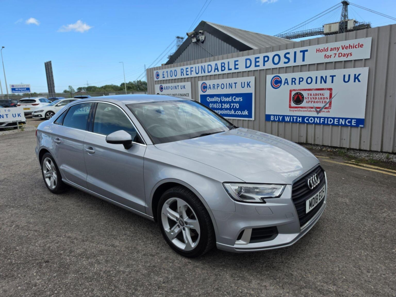 2018 Audi A3 1.5 Tfsi Cod Sport Euro 6 (s/s) 4dr in Silver — image 1
