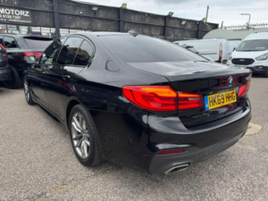 2019 BMW 5 Series 2.0 520d M Sport Auto Euro 6 (s/s) 4dr in Black — image 6
