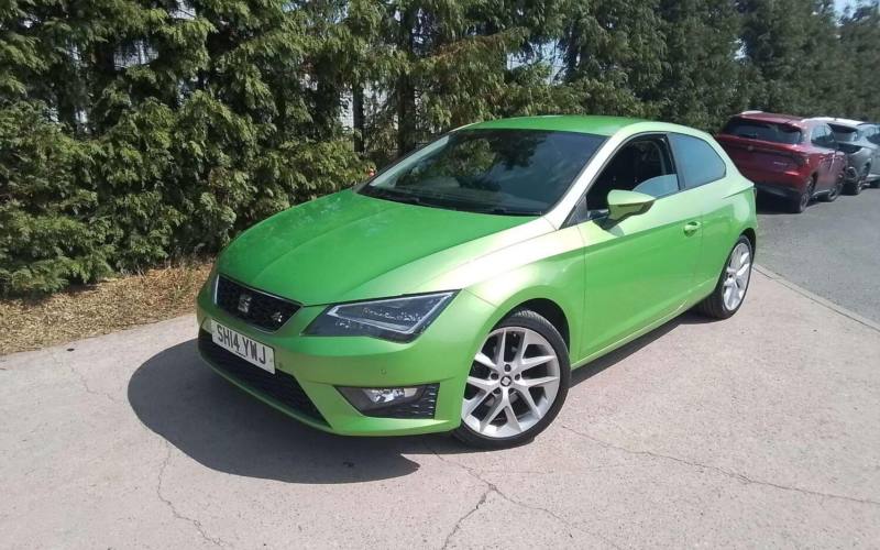 2014 SEAT Leon 2.0 Tdi Cr Fr in Green — image 1