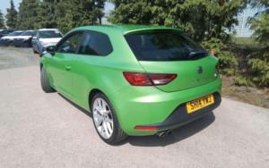 2014 SEAT Leon 2.0 Tdi Cr Fr in Green — image 4