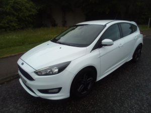 2016 Ford Focus Zetec S 1.0 T Eco in White — image 3