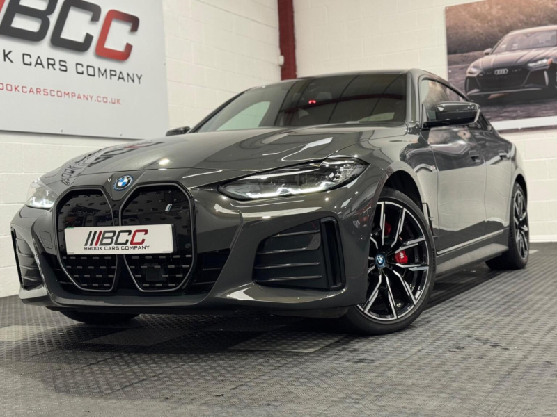2022 BMW I4 40 83.9kwh M Sport Gran Coupe Auto Edrive 5dr in Grey — image 1