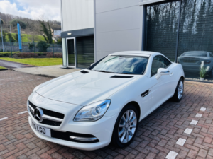 2012 Mercedes-Benz Slk Mercedes-Benz Slk 1.8 Slk200 Blue Efficiency G-Tronic in White — image 1