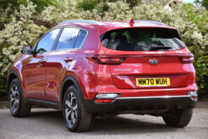 2021 Kia Sportage 1.6 Gdi 2 Gpf SUV 5dr Petrol Manual Euro 6 (s/s) (130 Bhp) in Red — image 3