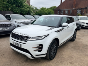 2020 Land Rover Range Rover Evoque R-Dynamic in White — image 3