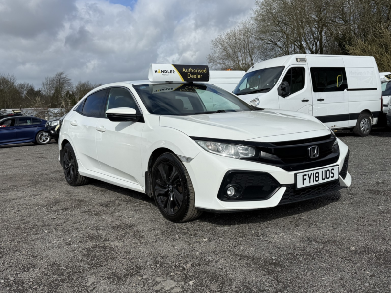 2018 Honda Civic 1.6 I-Dtec Sr in White — image 1