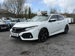 2018 Honda Civic 1.6 I-Dtec Sr in White — image 3