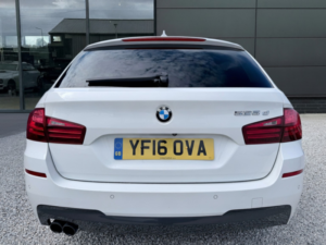 2016 BMW 5 Series 2.0 525d M Sport Touring in White — image 4