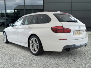 2016 BMW 5 Series 2.0 525d M Sport Touring in White — image 5
