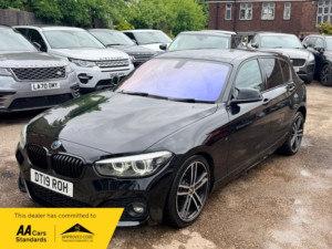 2019 BMW 1 Series 116d M Sport Shadow Edition in Black — image 1