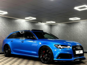 2017 Audi Rs6 Avant 4.0 Tfsi V8 Performance Tiptronic Quattro Euro 6 (s/s) 5dr in Blue — image 2