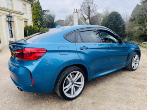 2016 BMW X6 M 4.4 X6 M in Blue — image 2