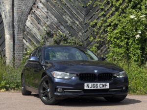 2016 BMW 3 Series 2.0 316d Sport Euro 6 (s/s) 4dr in Blue — image 4