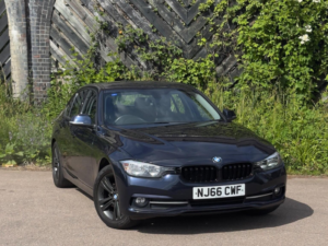 2016 BMW 3 Series 2.0 316d Sport Euro 6 (s/s) 4dr in Blue — image 5
