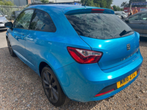2016 SEAT Ibiza 1.2 Tsi Fr Sport Coupe Euro 6 3dr in Blue — image 5