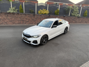 2019 BMW 3 Series 2.0 320d M Sport Saloon in White — image 2