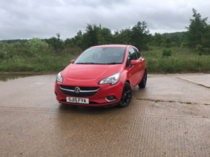 2015 Vauxhall Corsa 1.4i Ecoflex Sri Hatchback 3dr Petrol Manual Euro 6 (90 Ps) in Red — image 3