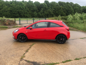 2015 Vauxhall Corsa 1.4i Ecoflex Sri Hatchback 3dr Petrol Manual Euro 6 (90 Ps) in Red — image 4