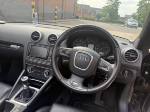 2012 Audi A3 Cabriolet 2.0 Tdi S Line Euro 5 (s/s) 2dr in Black — image 2