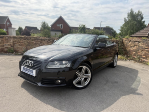 2012 Audi A3 Cabriolet 2.0 Tdi S Line Euro 5 (s/s) 2dr in Black — image 3