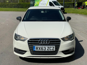 2013 Audi A3 1.6 Tdi Sport Sportback S Tronic Euro 5 (s/s) 5dr in White — image 2
