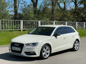 2013 Audi A3 1.6 Tdi Sport Sportback S Tronic Euro 5 (s/s) 5dr in White — image 3