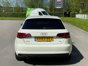 2013 Audi A3 1.6 Tdi Sport Sportback S Tronic Euro 5 (s/s) 5dr in White — image 6