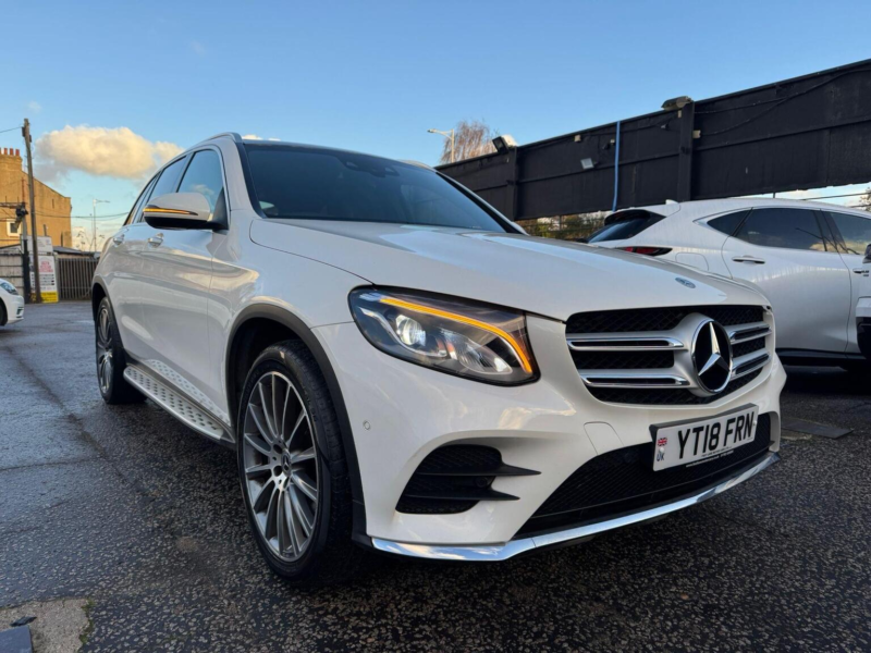2018 Mercedes-Benz Glc 2.1 Glc220d Amg Line (premium) G-Tronic+ 4matic Euro 6 (s/s) 5dr in White — image 1