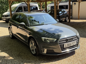 2017 Audi A3 Sportback 1.4 Tfsi Sport 5dr S Tronic in Grey — image 3