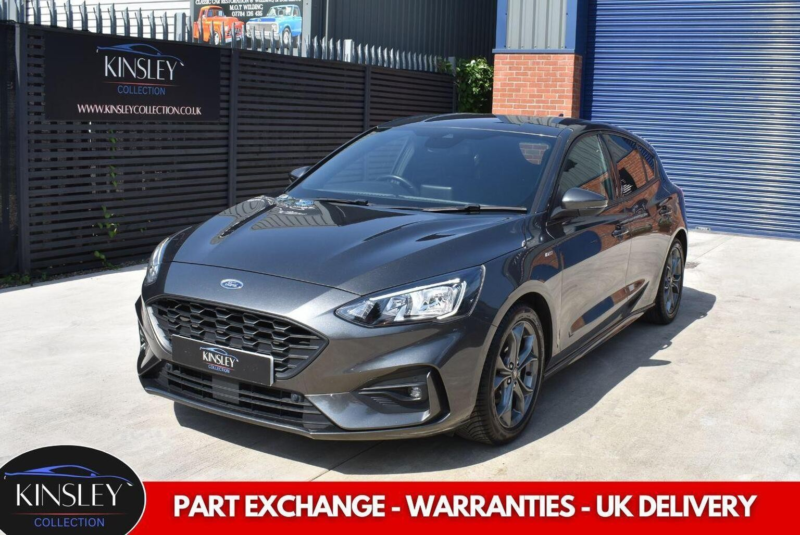 2019 Ford Focus 1.5t Ecoboost St-Line Euro 6 (s/s) 5dr in Grey — image 1