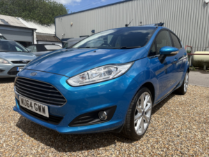 2014 Ford Fiesta 1.0 T Ecoboost Titanium in Blue — image 5