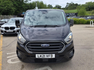2021 Ford Transit Custom 2.0 300 Ecoblue Limited L2 H1 Euro 6 (s/s) 5dr in Black — image 4