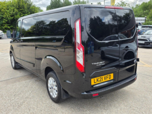 2021 Ford Transit Custom 2.0 300 Ecoblue Limited L2 H1 Euro 6 (s/s) 5dr in Black — image 6