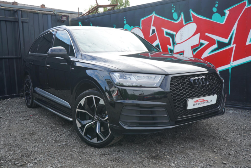 2016 Audi Q7 3.0 Tdi V6 S Line SUV 5dr Diesel Tiptronic Quattro Euro 6 (s/s) (272 Ps) in Black — image 1