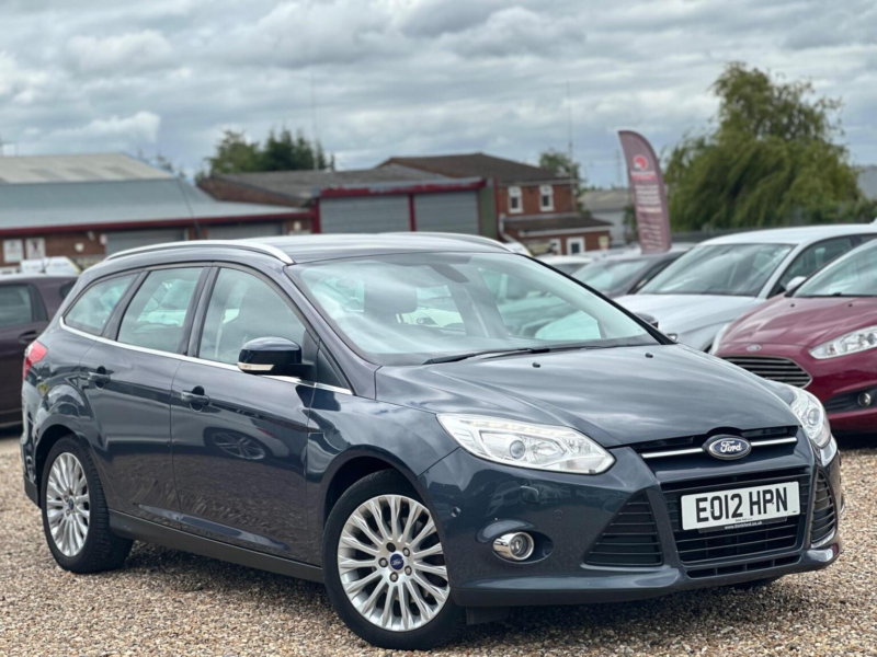 2012 Ford Focus 1.6t Ecoboost Titanium X Euro 5 (s/s) 5dr in Grey — image 1