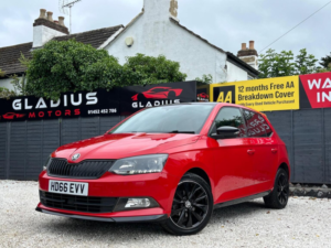 2016 Skoda Fabia 1.2 Tsi Monte Carlo Euro 6 (s/s) 5dr in Red — image 3