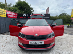 2016 Skoda Fabia 1.2 Tsi Monte Carlo Euro 6 (s/s) 5dr in Red — image 5