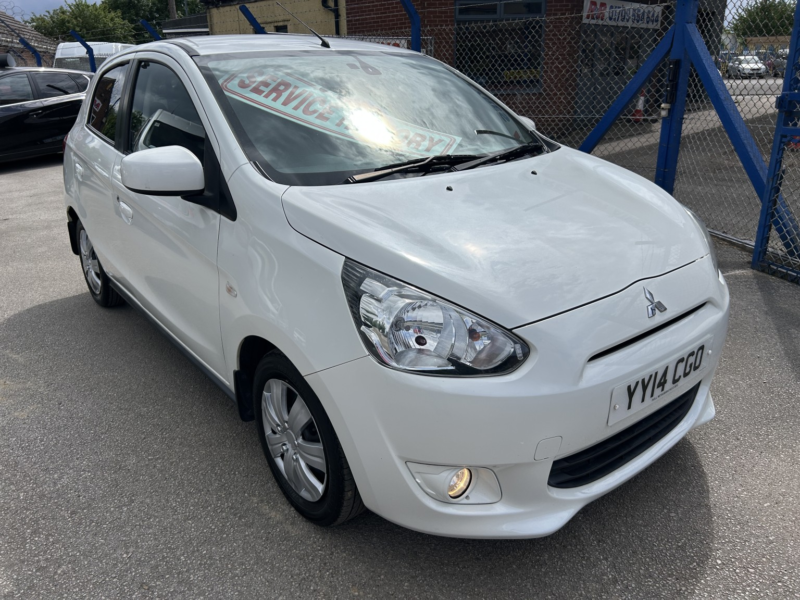2014 Mitsubishi Mirage 1.2 2 in White — image 1