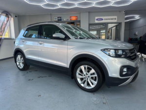 2019 Volkswagen T-Cross 1.0 Tsi Se Euro 6 (s/s) 5dr in Silver — image 2