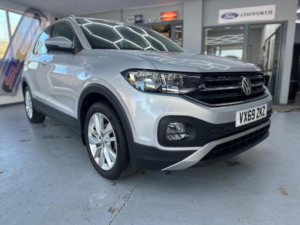 2019 Volkswagen T-Cross 1.0 Tsi Se Euro 6 (s/s) 5dr in Silver — image 6