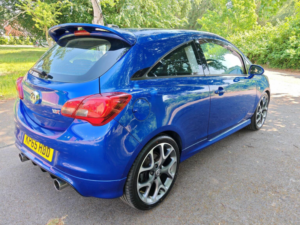 2015 Vauxhall Corsa 1.6i Turbo Vxr Euro 6 3dr in Blue — image 4