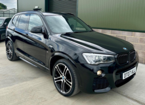 2017 BMW X3 3.0 35d M Sport Auto Xdrive Euro 6 (s/s) 5dr in Black — image 2