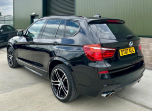 2017 BMW X3 3.0 35d M Sport Auto Xdrive Euro 6 (s/s) 5dr in Black — image 4