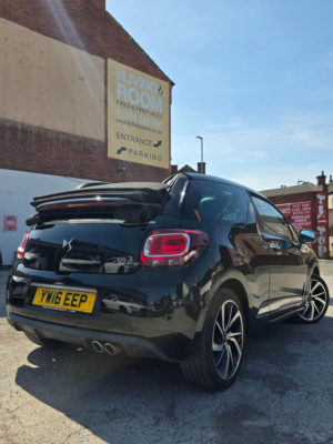 2016 Ds Automobiles Ds 3 Cabrio 1.6 Bluehdi Prestige Cabriolet Euro 6 (s/s) 2dr in Black — image 2