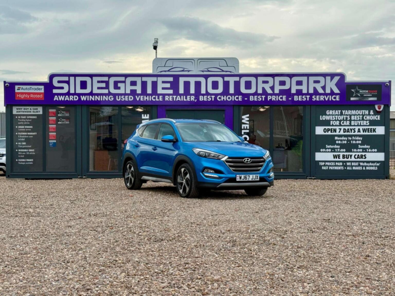 2017 Hyundai Tucson 1.6 T-Gdi Sport Edition Dct Euro 6 5dr in Blue — image 1